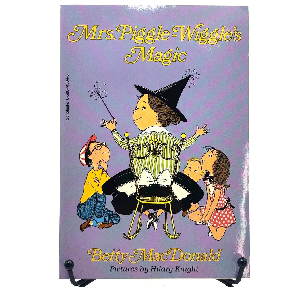 Vintage 1987 Mrs. Piggle-Wiggle's Magic Scholastic Book by Betty MacDonald, PB